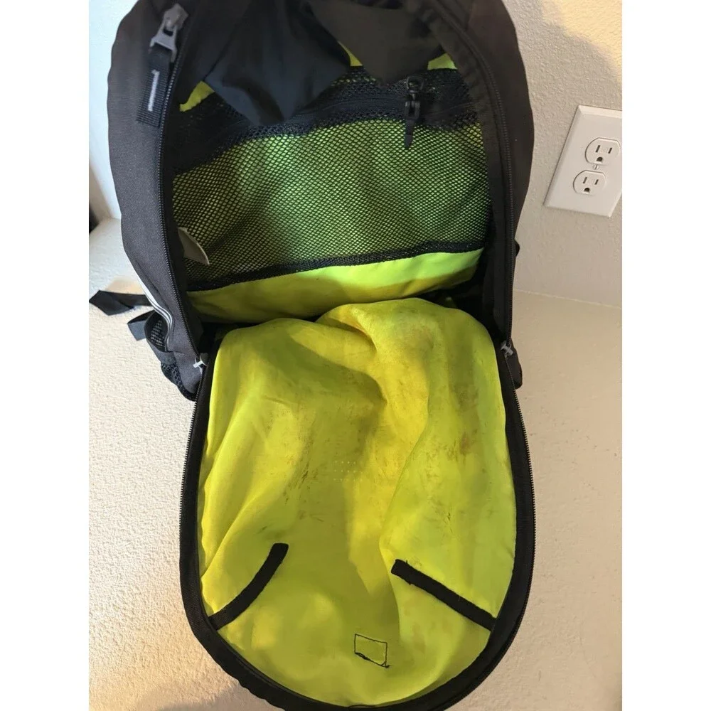 adidas Climaproof Black Backpack Zip Padded Adjustable Strap Pockets Unisex